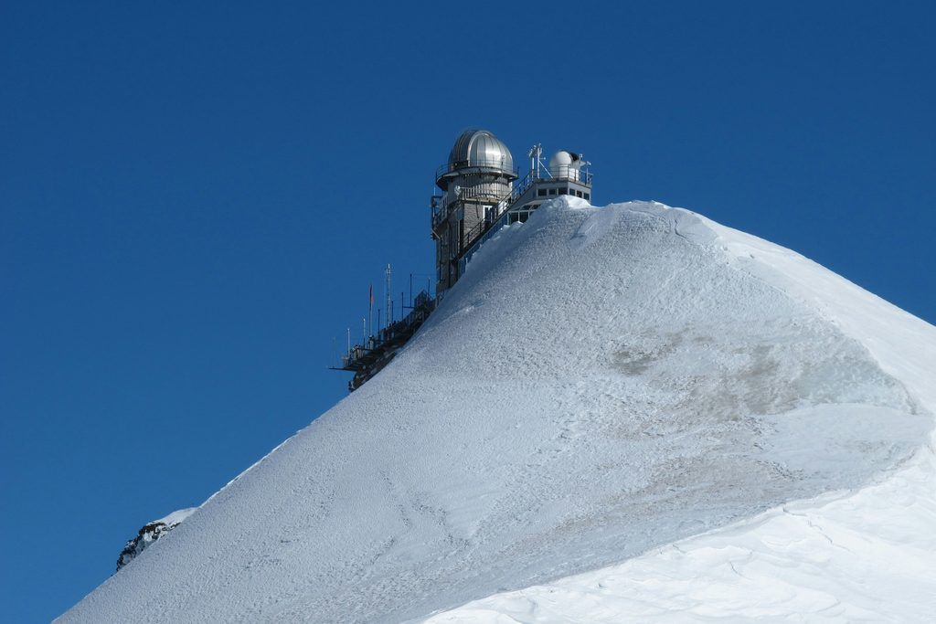 Day 2 of a Switzerland itinerary: the Aletsch Glacier seen from Jungfraujoch